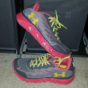 Pink Under Armour  Sneakers Running Tennis Shoes